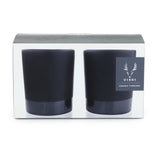 Black Stoneware Tumbler Set