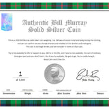 Bill Murray Lion Crest Silver Coin 1 oz