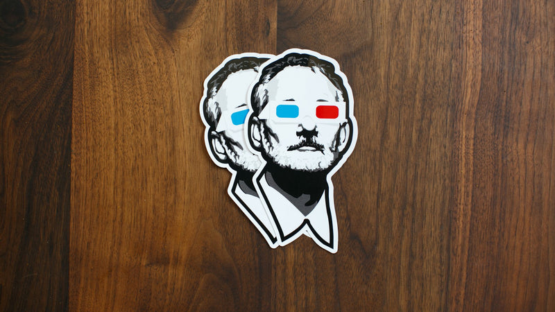 Bill Fucking Murray 3D Sticker