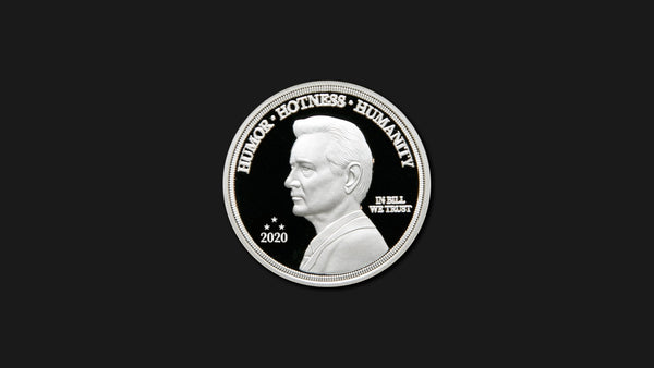 Bill Murray Lion Crest Silver Coin 1 oz