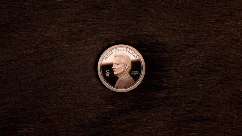 Bill Murray Ostrich Crest Bronze Coin 1 oz