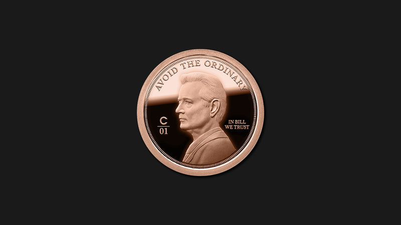 Bill Murray Ostrich Crest Bronze Coin 1 oz