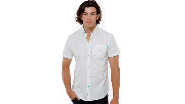 Bolt Short Sleeve Button Up