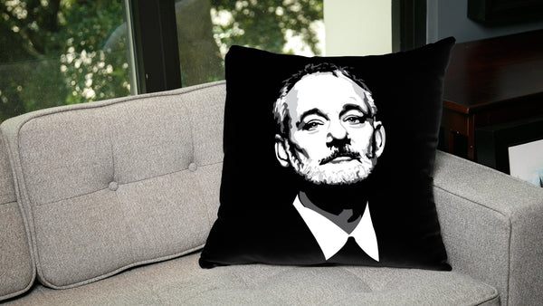 Bill Fucking Murray Throw Pillow