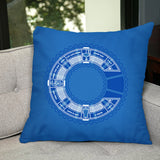 theChive C Blueprint Pillow