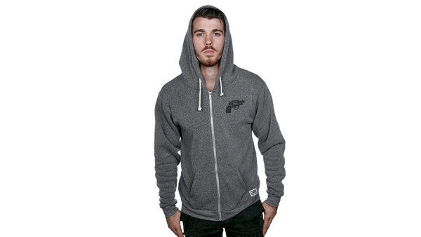 Pistol Zip Up Hoodie