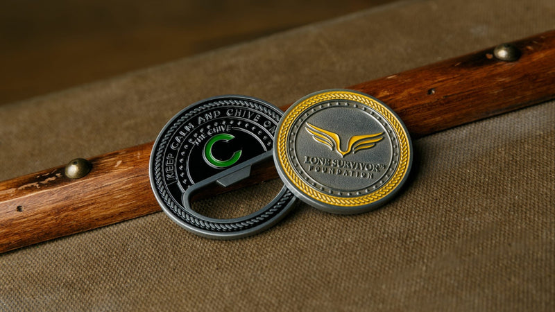 Lone Survivor Challenge Coin 2 Pack