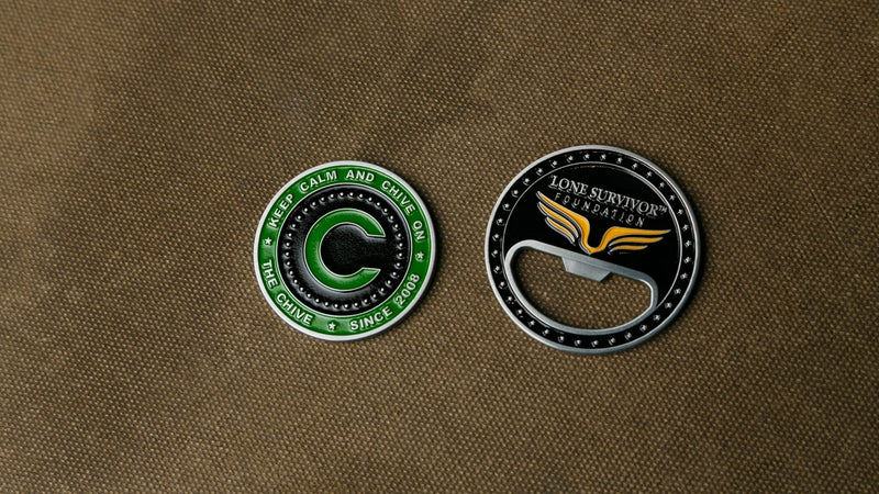 Lone Survivor Challenge Coin 2 Pack