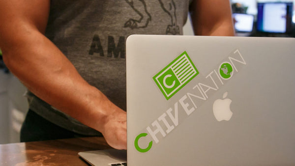 Chive Nation Full Logo Decal