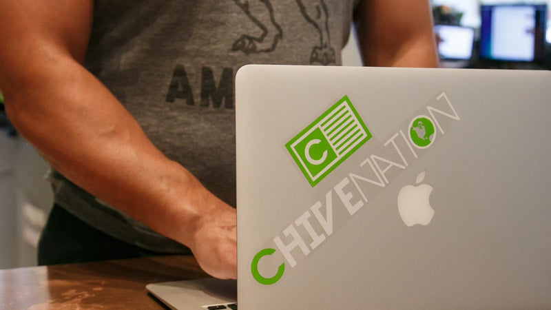 Chive Nation Full Logo Decal