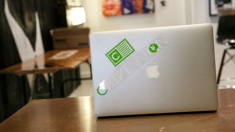 Chive Nation Full Logo Decal