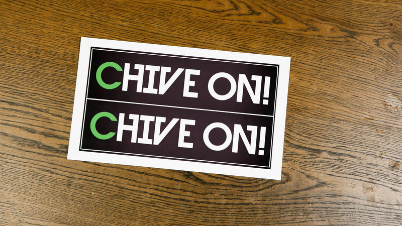 Chive Sticker Sheet