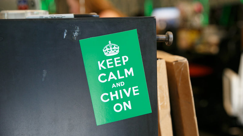 Chive Sticker Sheet