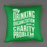 Drinking Organization Pillow