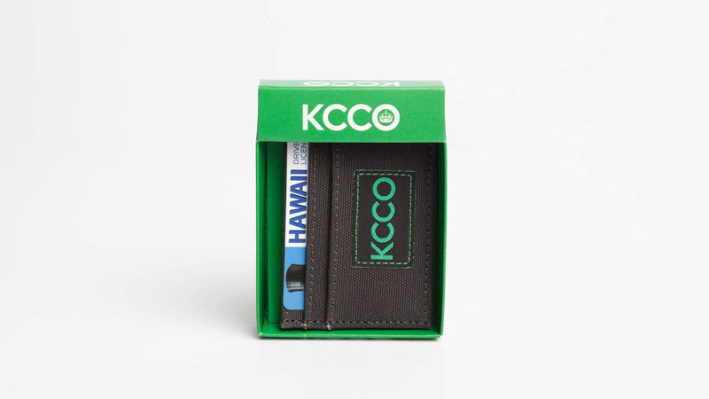 KCCO Canvas Card Wallet