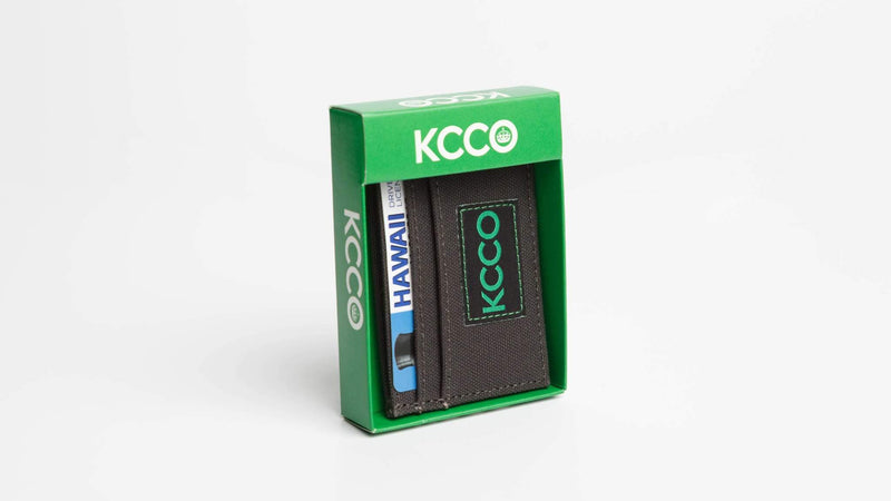 KCCO Canvas Card Wallet