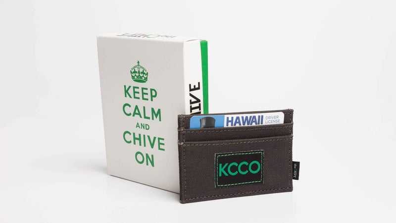 KCCO Canvas Card Wallet