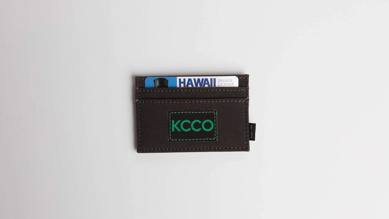 KCCO Canvas Card Wallet