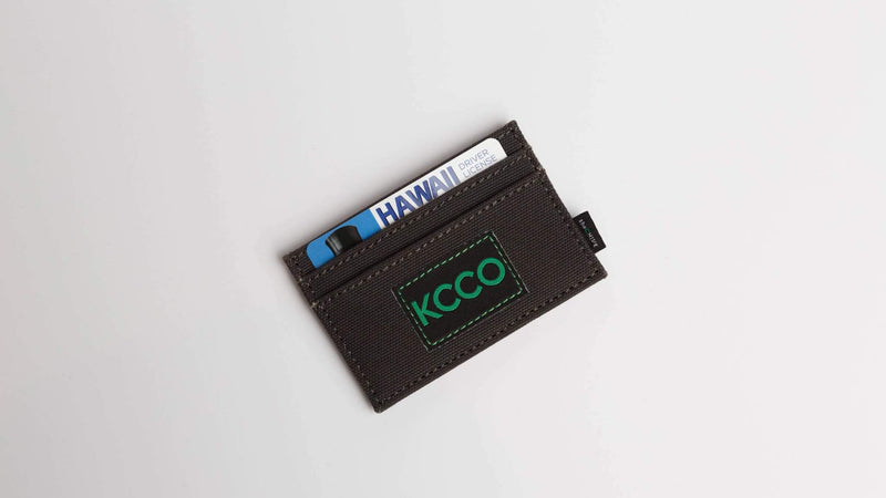 KCCO Canvas Card Wallet