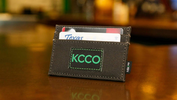 KCCO Canvas Card Wallet