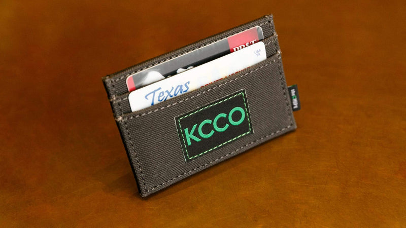 KCCO Canvas Card Wallet