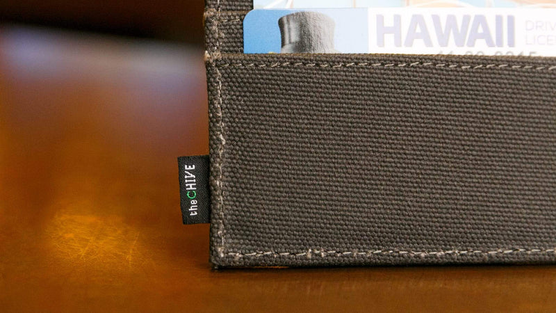 KCCO Canvas Card Wallet