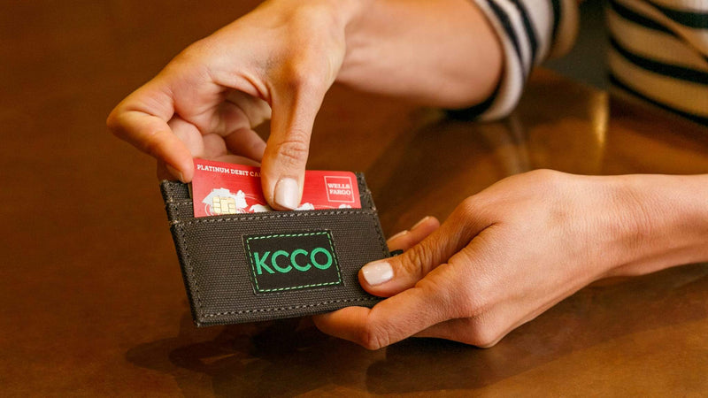 KCCO Canvas Card Wallet