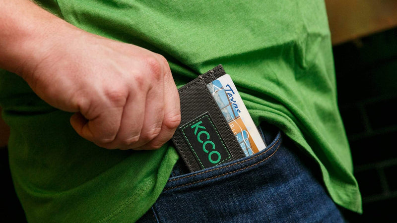 KCCO Canvas Card Wallet