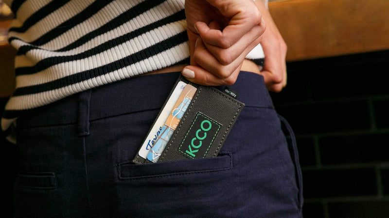 KCCO Canvas Card Wallet