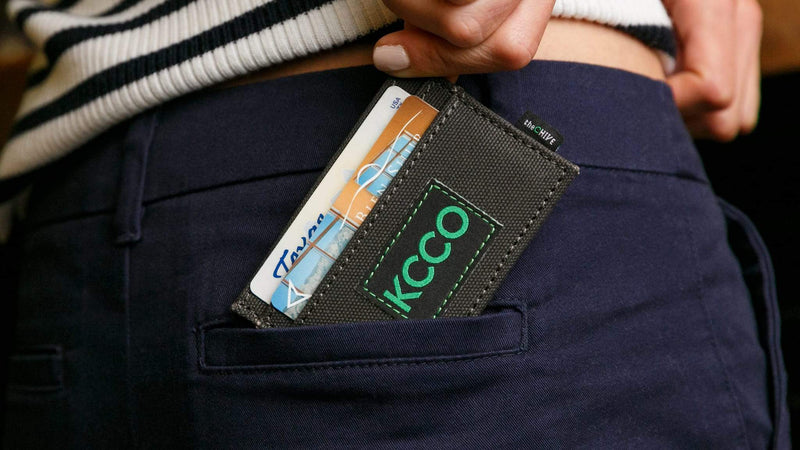 KCCO Canvas Card Wallet