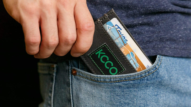 KCCO Canvas Card Wallet