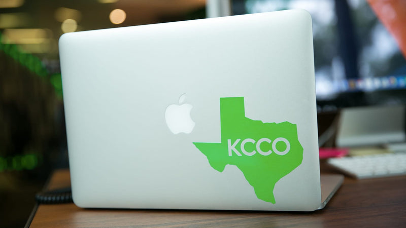 KCCO Texas State Decal