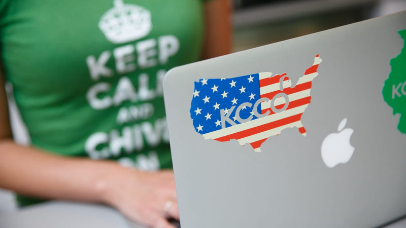 KCCO USA Decal