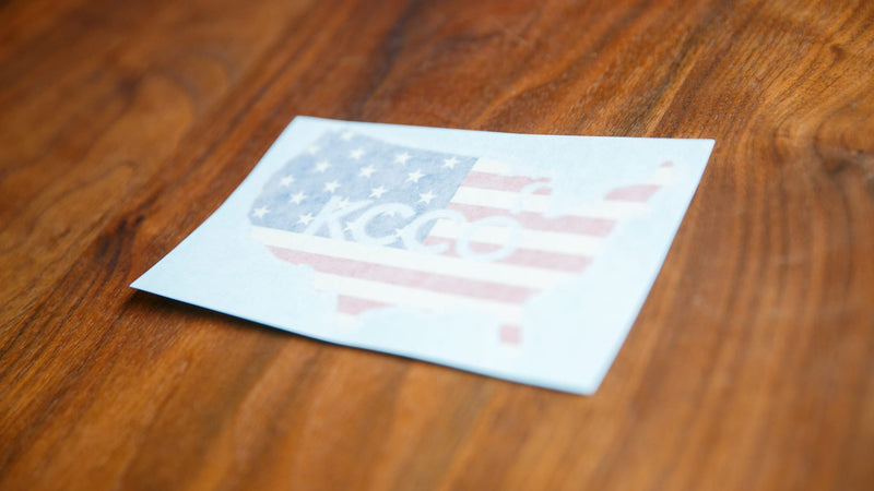 KCCO USA Decal