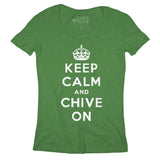 Keep Calm and Chive On Tee