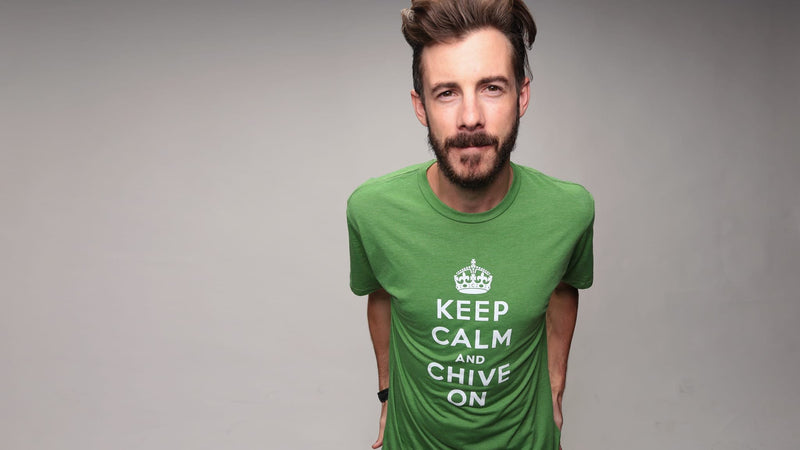 Keep Calm and Chive On Tee