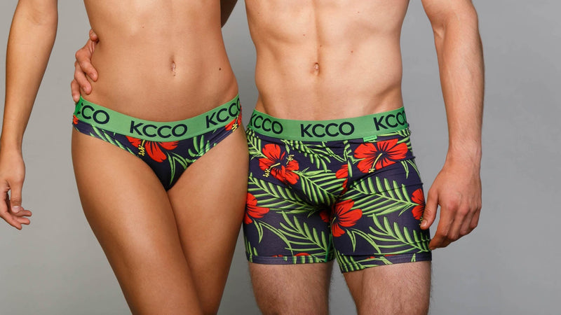 KCCO Floral Thong