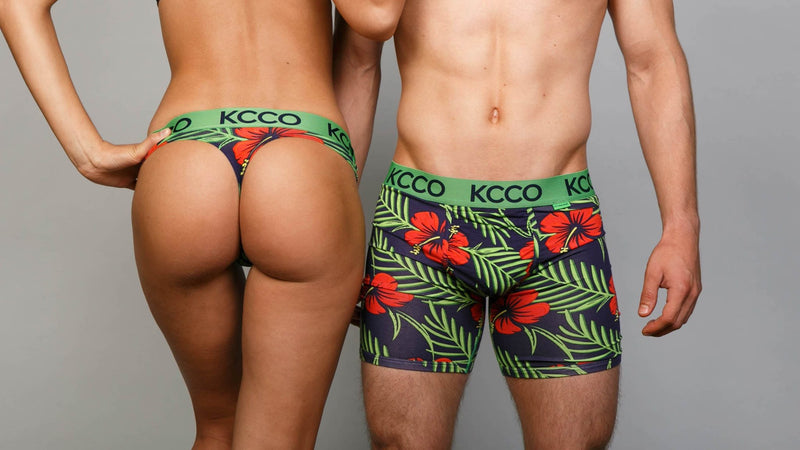 KCCO Floral Thong