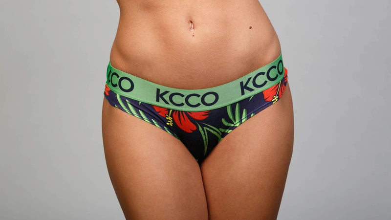 KCCO Floral Thong