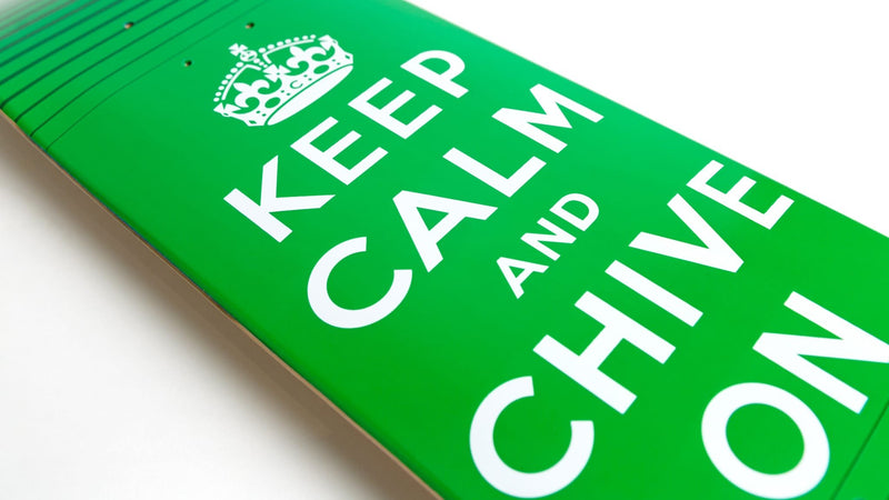 Keep Calm Skateboard Deck