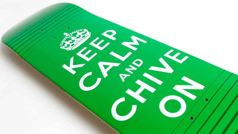 Keep Calm Skateboard Deck