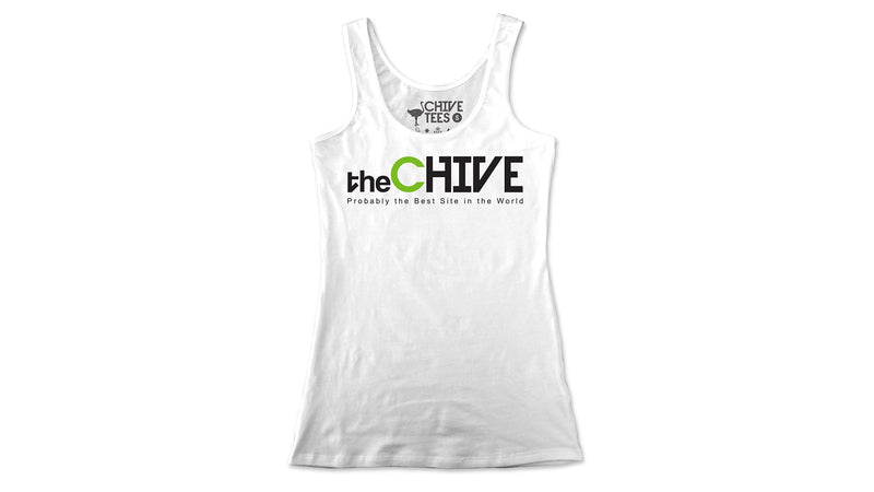 theCHIVE Womens Tank White