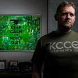 KCCO Team Never Quit Tee - Military Green