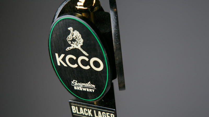 KCCO Beer Tap Handles