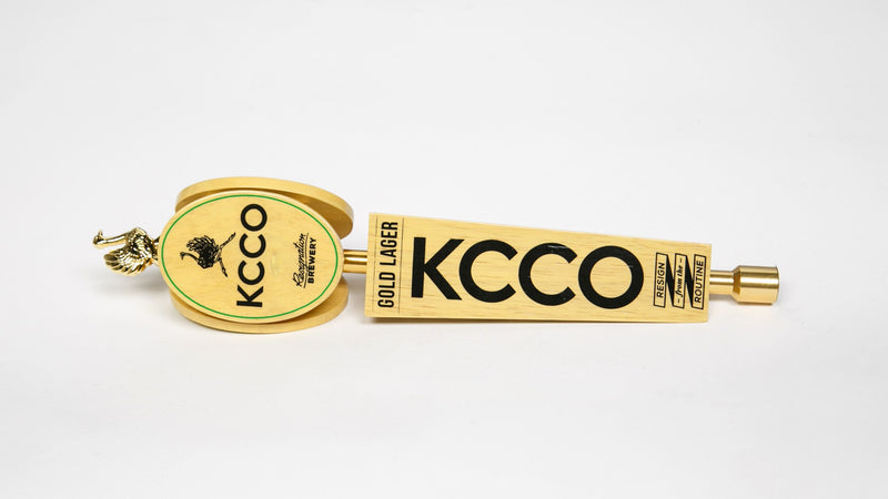 KCCO Beer Tap Handles