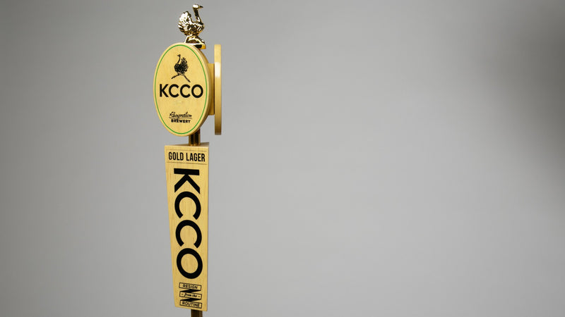 KCCO Beer Tap Handles