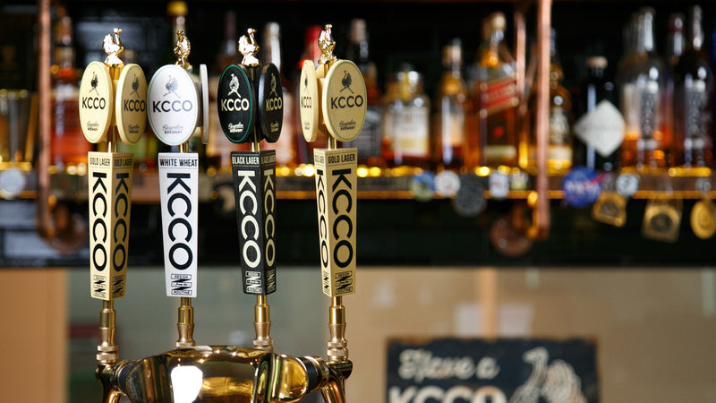 KCCO Beer Tap Handles