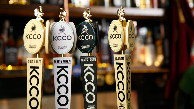 KCCO Beer Tap Handles