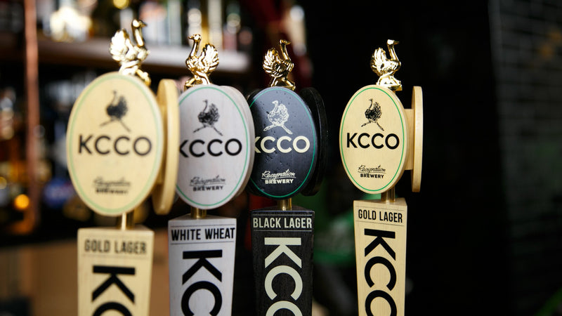 KCCO Beer Tap Handles