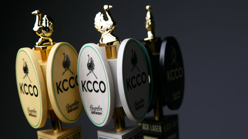 KCCO Beer Tap Handles